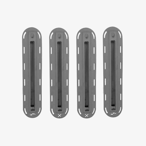 [B-FFQUADBOXSET-G] Futures - Quad Box Set (2x cx 1/2 + 2x cx 3/4) - Graphite - MFG