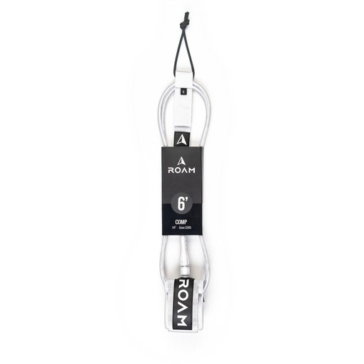 [RO-L-A-CO-6-WT] ROAM - Comp Leash 6' - White