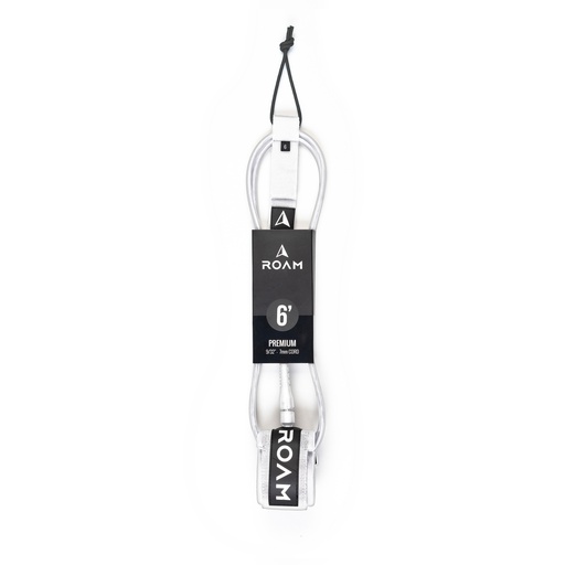 [RO-L-A-PR-6-WT] ROAM - Premium Leash 6' - White