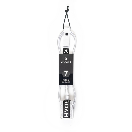 [RO-L-A-PR-7-WT] ROAM - Premium Leash 7' - White