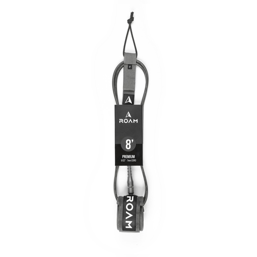 [RO-L-A-PR-8-GR] ROAM - Premium Leash 8' - Gray