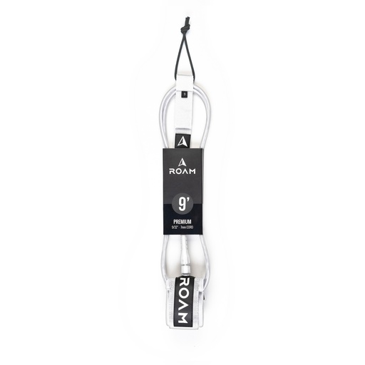[RO-L-A-PR-9-WT] ROAM - Premium Leash 9' - White