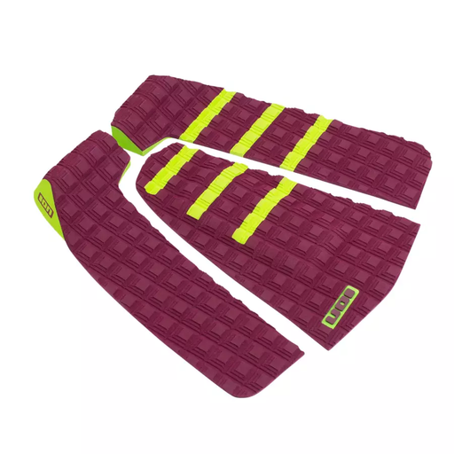 [48700-7082 - red]  ION - Stripe Surfboard Pad - 3 Pieces - Red
