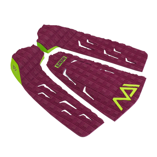 [48700-7084 - red]  ION - Maiden Surfboard Pad - 3 Pieces - Red