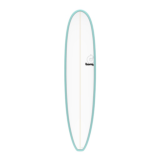 [TQ-G-PC-0806] Torq - Longboard 8'6 - TET - light teal blue + pinline