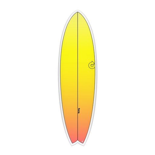 [TQ-C-RF-0511] Torq - ModFish 5'11 - TET - yellow - orange fade 