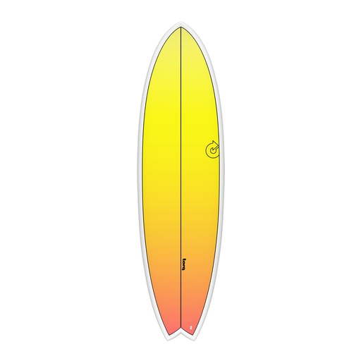 [TQ-C-RF-0603] Torq - ModFish 6'3 - TET - yellow - orange fade 