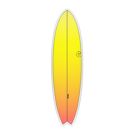 [TQ-C-RF-0606] Torq - ModFish 6'6 - TET - yellow - orange fade 