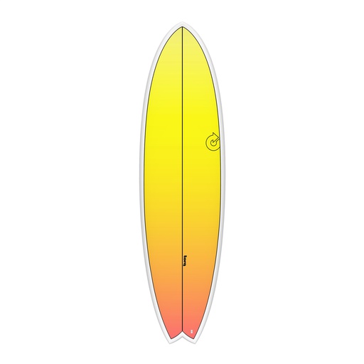 [TQ-C-RF-0610] Torq - ModFish 6'10 - TET - yellow - orange fade 