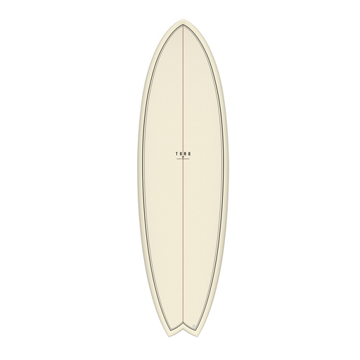 [TQ-B-CC-0511] Torq - ModFish 5'11 - TET - cream + pattern