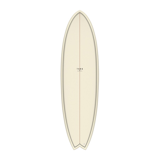 [TQ-B-CC-0603] Torq - ModFish 6'3 - TET - cream + pattern