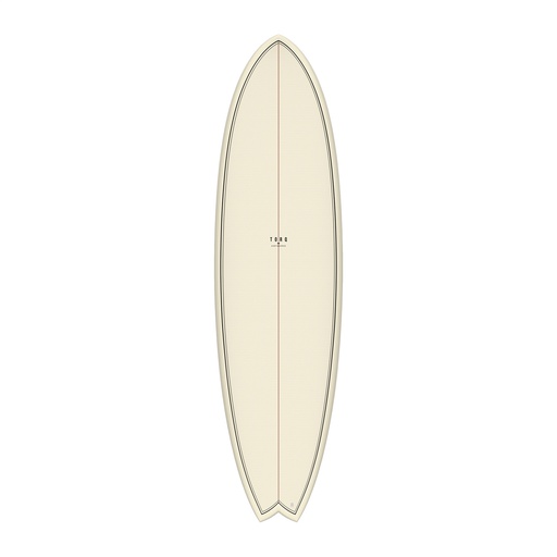 [TQ-B-CC-0702-F] Torq - ModFish 7'2 - TET - cream + pattern