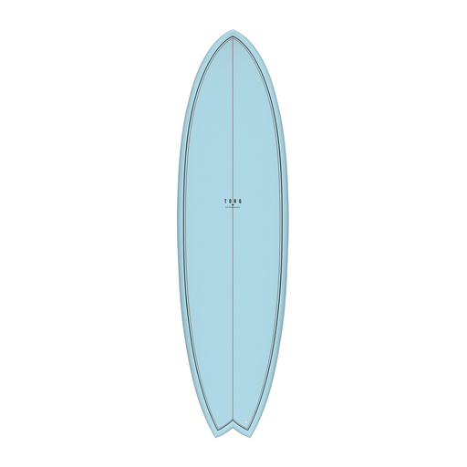 [TQ-A-CA-0603] Torq - ModFish 6'3 - TET - blue + pattern