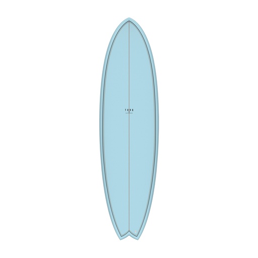 [TQ-A-CA-0610] Torq - ModFish 6'10 - TET - blue + pattern