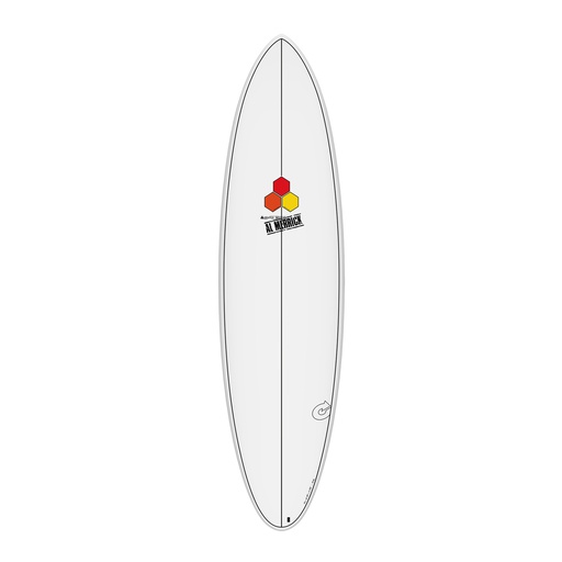 [TQ-A-CI-M-W-0704] Torq - M23 7'4 - X-Lite -  White + pinline