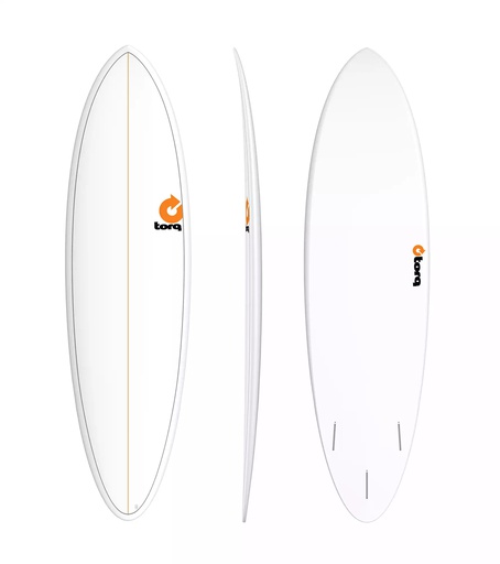 [TQ-A-P-0706] Torq - ModFun 7'6 - TET - White + Pinline