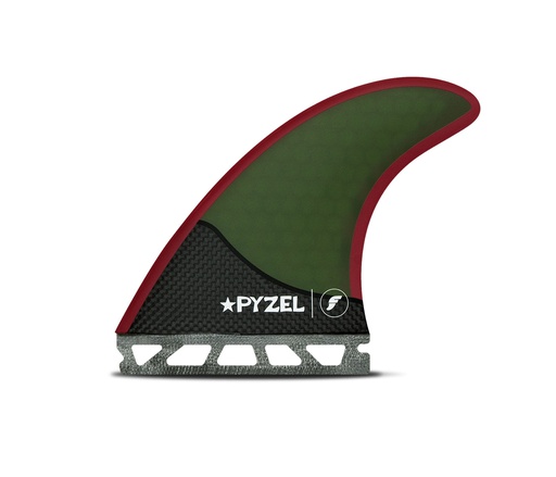 [1135-191-00] Futures - Pyzel Thruster (M) - Honeycomb - Green/Red