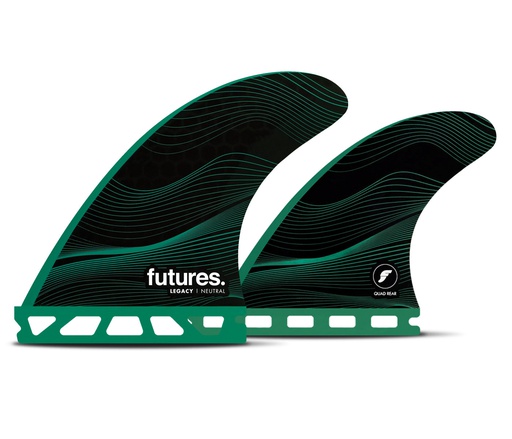 [1165-182-40] Futures - F6 Legacy Quad (M) - Honeycomb - Green